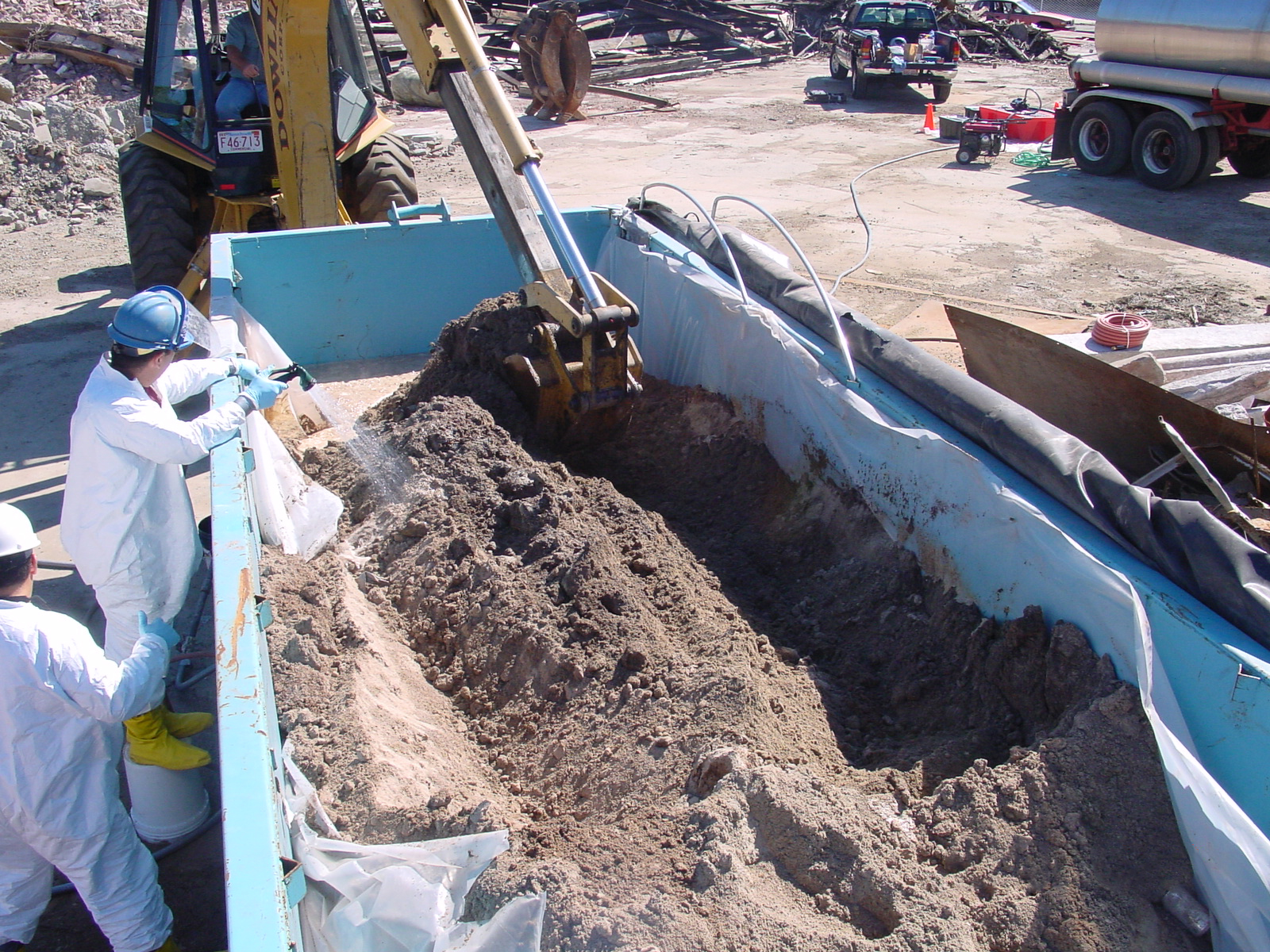 Soil Treatment Pilot Scale Demonstration