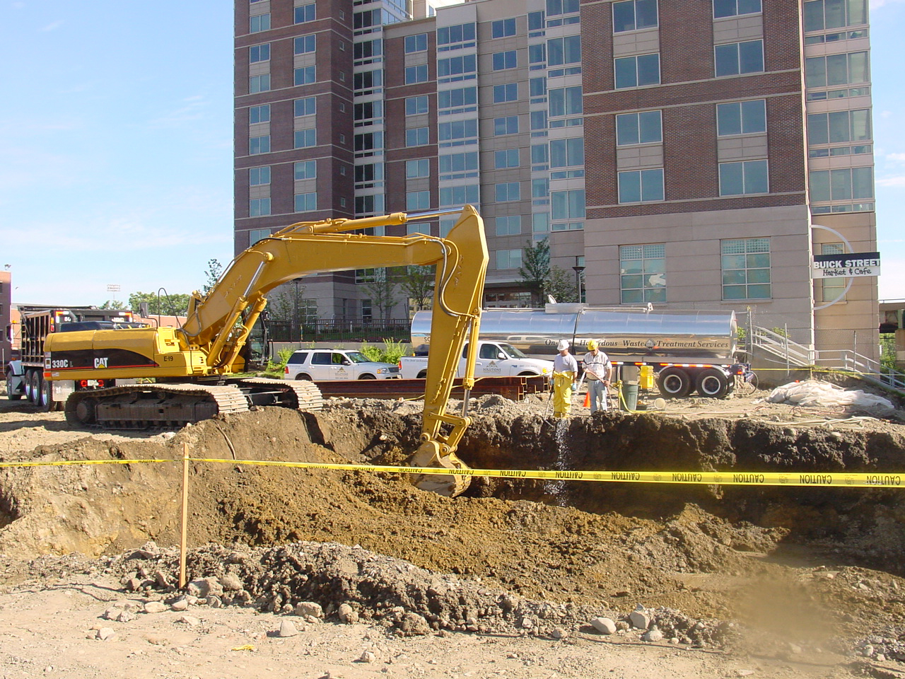 Hazardous impacted soils